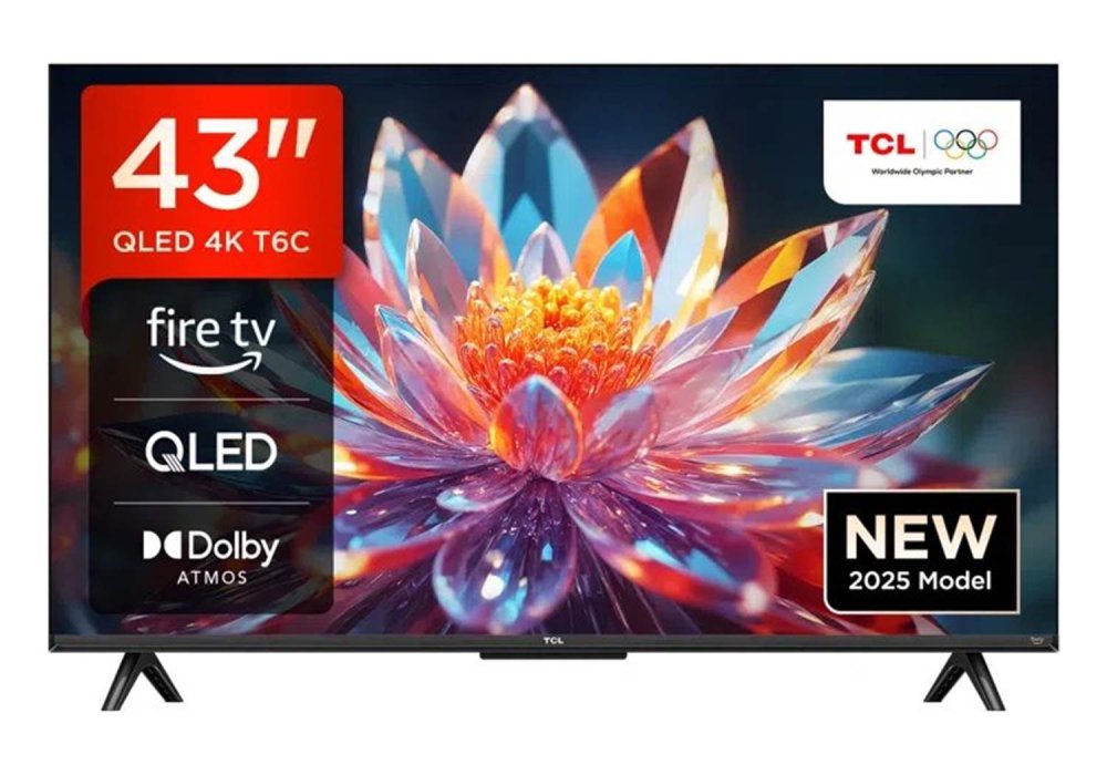 TCL 43T6C-UK 43 Inch (109.22 cm) Smart TV