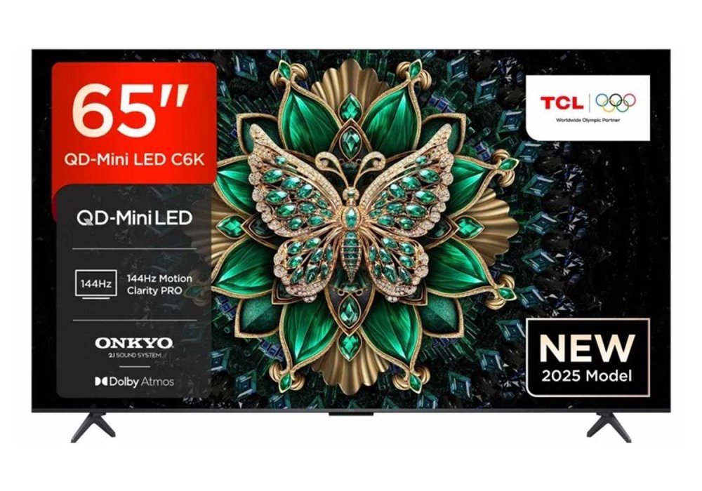TCL 65C6K-UK 65 Inch (164 cm) Smart TV