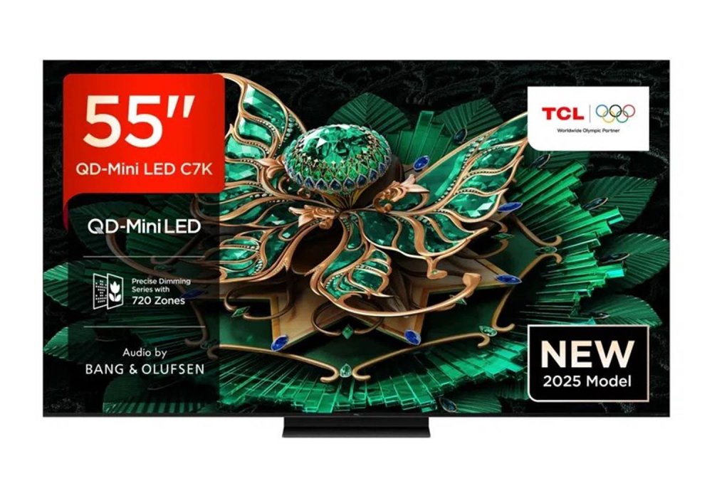 TCL 55C7K-UK 55 Inch (139 cm) Smart TV