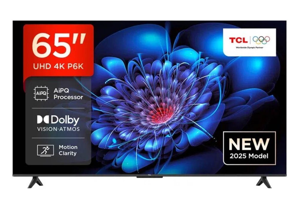 TCL 65P6K-UK 65 Inch (164 cm) Smart TV