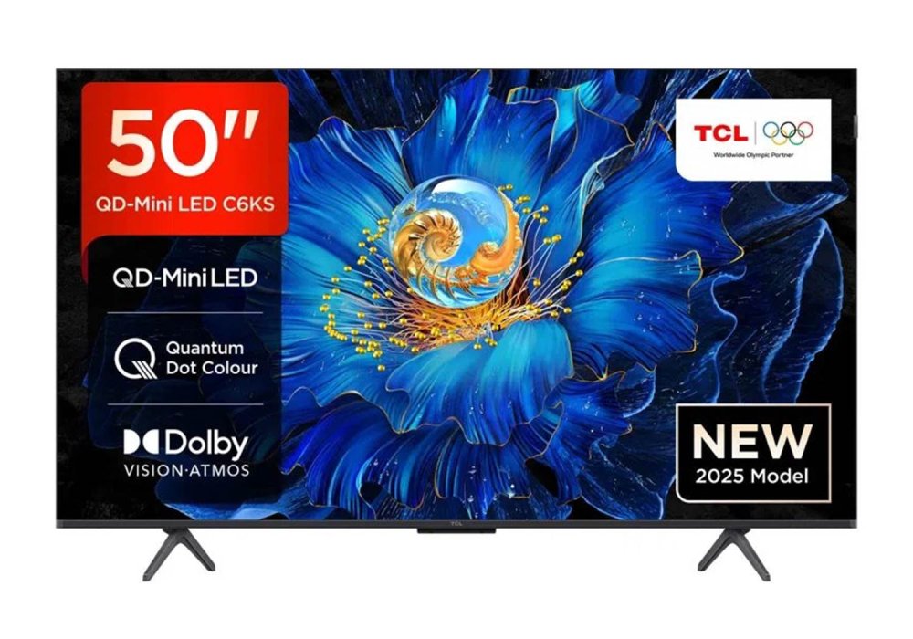 TCL 50C6KS-UK 50 Inch (126 cm) Smart TV