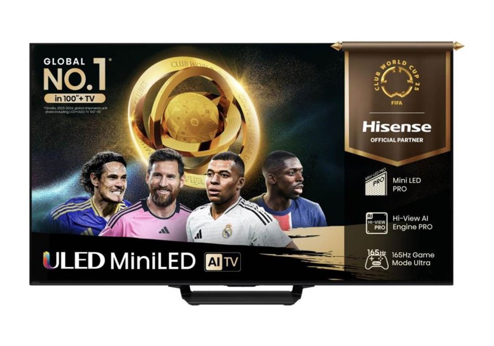 Hisense 85U7QTUK PRO 85 Inch (216 cm) Smart TV