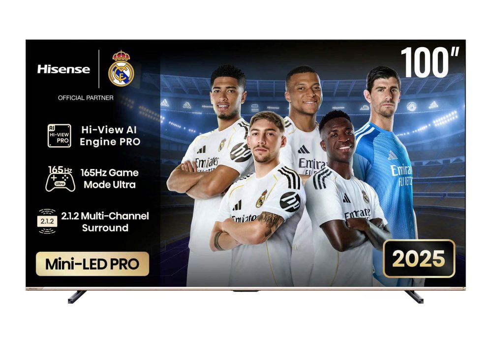 Hisense 100U7Q PRO 100 Inch (254 cm) Smart TV