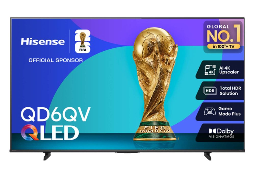 Hisense 85QD6QV 85 Inch (216 cm) Smart TV