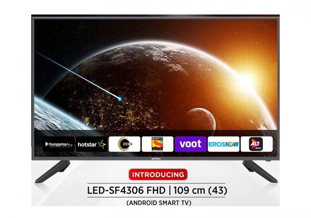 Intex LED-SF4306FHD 43 Inch (109.22 cm) Android TV