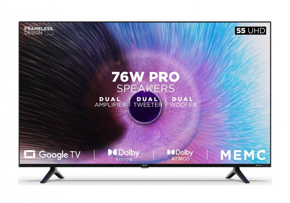 Acer AR55GR2851UDPRO 55 Inch (139 cm) Smart TV