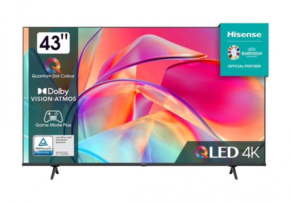 Hisense 43E7KQTUK 43 Inch (109.22 cm) Smart TV