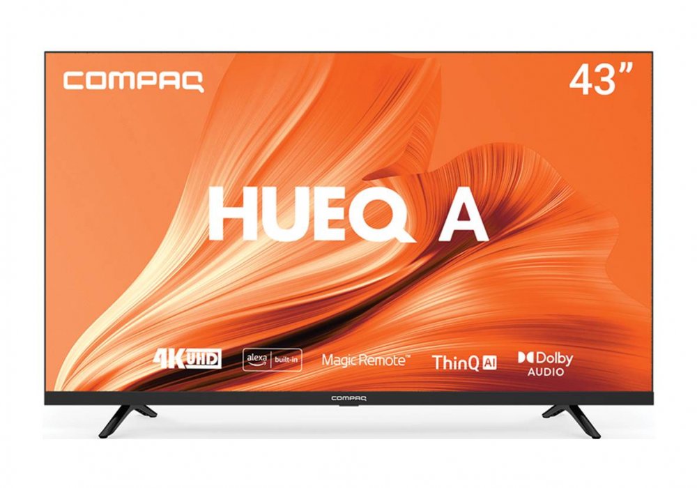 Compaq CQ43APUDBL 43 Inch (109.22 cm) Smart TV