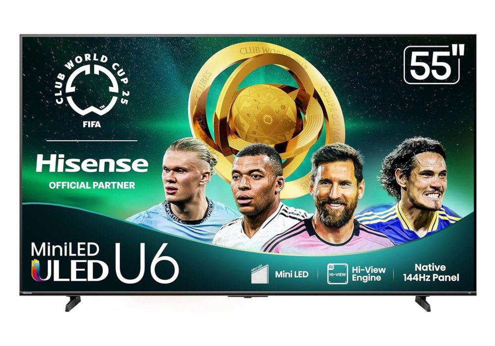 Hisense 55U65QF 55 Inch (139 cm) Smart TV