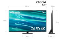 Samsung QN50Q80AAFXZC 50 Inch (126 cm) Smart TV