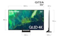 Samsung QN55Q72AAFXZC 55 Inch (139 cm) Smart TV
