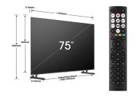 Hisense 75U6NQ 75 Inch (191 cm) Smart TV