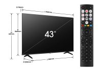 Hisense 43E7NQ 43 Inch (109.22 cm) Smart TV