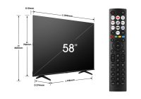 Hisense 58E77NQ 58 Inch (147 cm) Smart TV