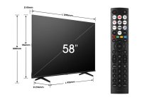 Hisense 58E7NQ 58 Inch (147 cm) Smart TV