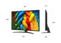 LG 43NANO81A6A 43 Inch (109.22 cm) Smart TV