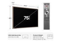 Hisense 75S7SG 75 Inch (191 cm) Smart TV