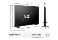 Hisense 50M7QG 50 Inch (126 cm) Smart TV