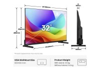 Hisense 32A5STUK 32 Inch (80 cm) Smart TV