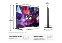 Hisense 55E7STUK PRO 55 Inch (139 cm) Smart TV