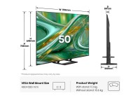 Hisense 50E8STUK 50 Inch (126 cm) Smart TV