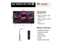 LG 75NU850BPUA 75 Inch (191 cm) Smart TV