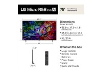 LG 75MRGB95BUA 75 Inch (191 cm) Smart TV