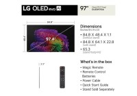LG OLED97G6WUA 97 Inch (246 cm) Smart TV