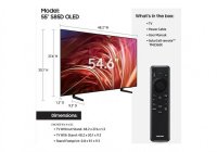 Samsung QN55S85DAE / QN55S85DAEXZA 55 Inch (139 cm) Smart TV