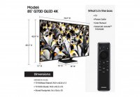 Samsung QN85Q70DAF / QN85Q70DAFXZA 85 Inch (216 cm) Smart TV