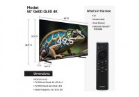 Samsung QN50Q60DAF / QN50Q60DAFXZA 50 Inch (126 cm) Smart TV