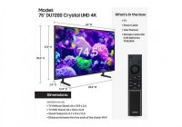 Samsung UN75DU7200F / UN75DU7200FXZA 75 Inch (191 cm) Smart TV