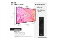 Samsung QN43Q60CAF / QN43Q60CAFXZA 43 Inch (109.22 cm) Smart TV