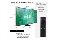 Samsung QN65QN85CAF / QN65QN85CAFXZA 65 Inch (164 cm) Smart TV