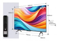 TCL 43C655K 43 Inch (109.22 cm) Android TV