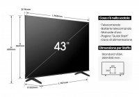 Hisense 43A6N 43 Inch (109.22 cm) Smart TV