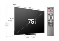 Hisense 75U8N 75 Inch (191 cm) Smart TV