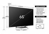 Hisense 65U7NAU 65 Inch (164 cm) Smart TV