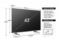 Hisense 43Q6NAU 43 Inch (109.22 cm) Smart TV