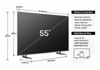 Hisense 55Q6NAU 55 Inch (139 cm) Smart TV