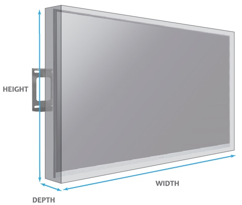 100 Inch TV Dimensions